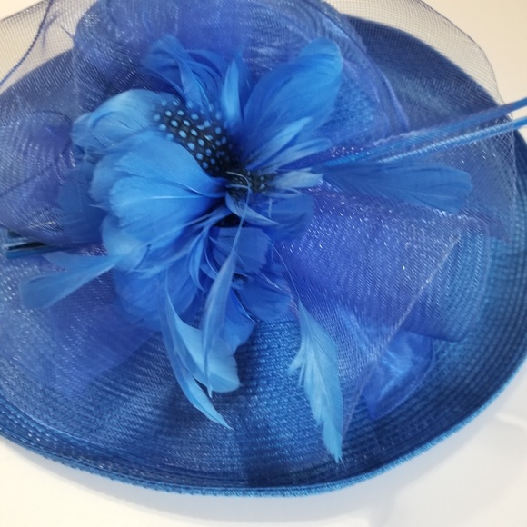 NWT August Hats Women\'s Blue Adjustable Sun Hat